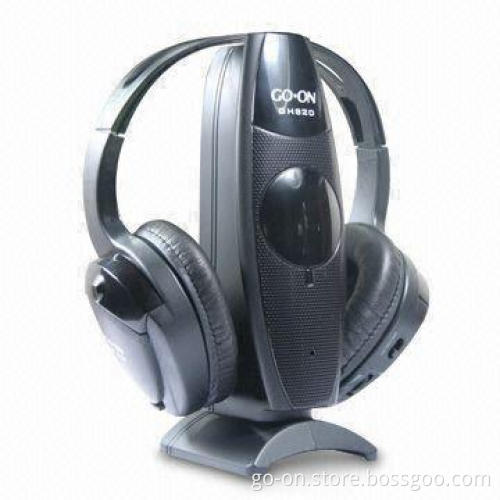UHF/RF Wireless Headphone with 863/915MHz Carrier Frequency
